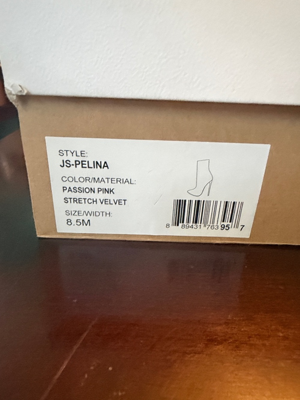 Jessica Simpson Fuchsia Pointed-Toe Sock Booties - Picture 6 of 6